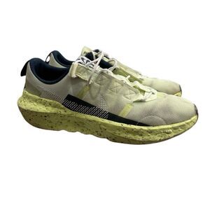 Nike Crater Impact Line Ice Running Shoes Mens 12 Yellow DB2477-310 Sneakers